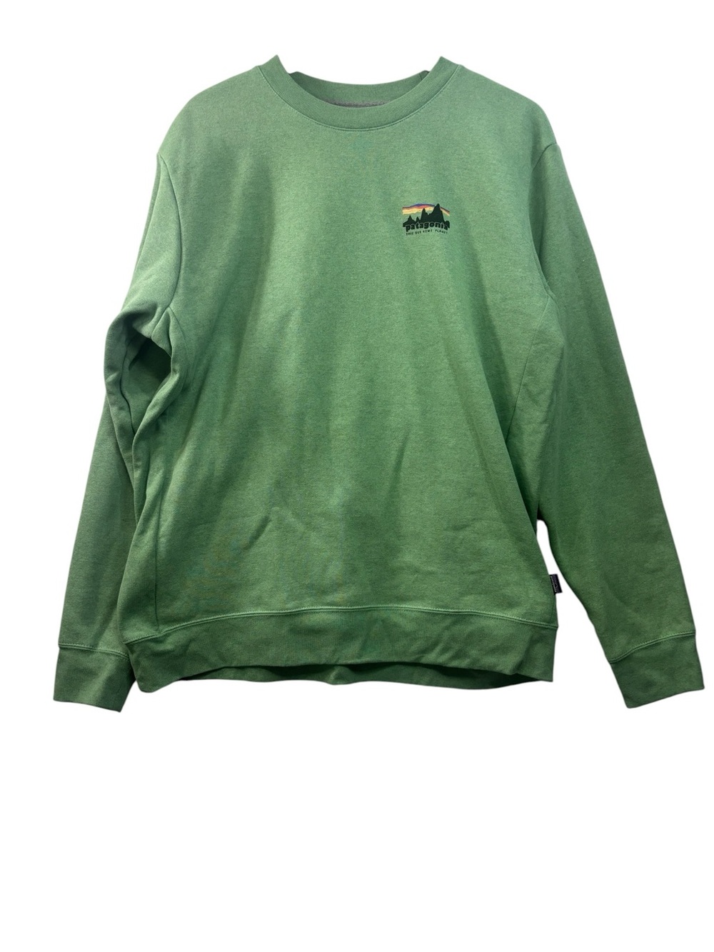 Patagonia '73 Skyline Uprisal Sweatshirt Green NWT Mens Size Large Crewneck